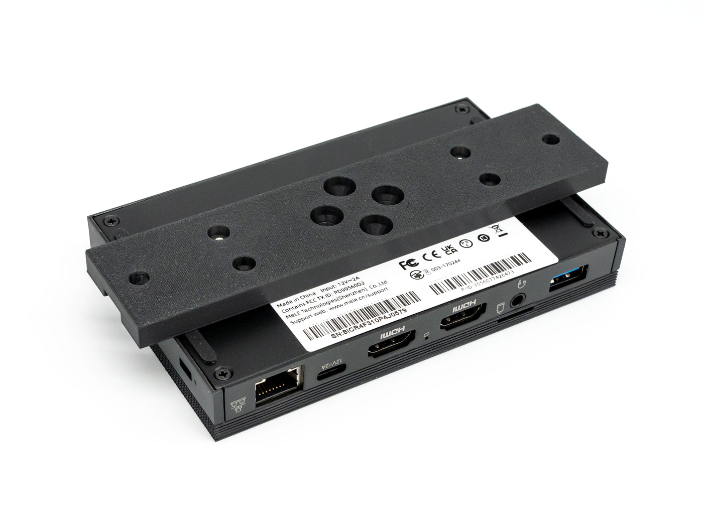 ZWO ASIAIR and MELE miniPC Mounting Plate